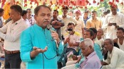 সনাতন ধর্মাবলম্বীদের ভোট চাইলেন বিএনপি প্রার্থী মির্জা ফয়সল আমিন